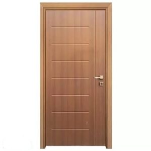 درب اتاق خواب MDF رویه PVC طرح سی ان سی